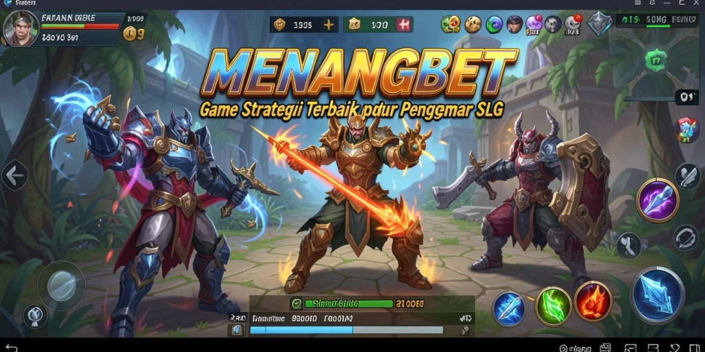 Tampilan gameplay seru di MENANGBET dengan strategi SLG.