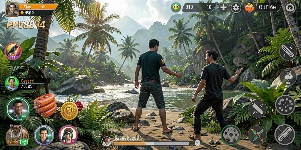 Tampilan gameplay menarik PPV88 dalam aksi seru.