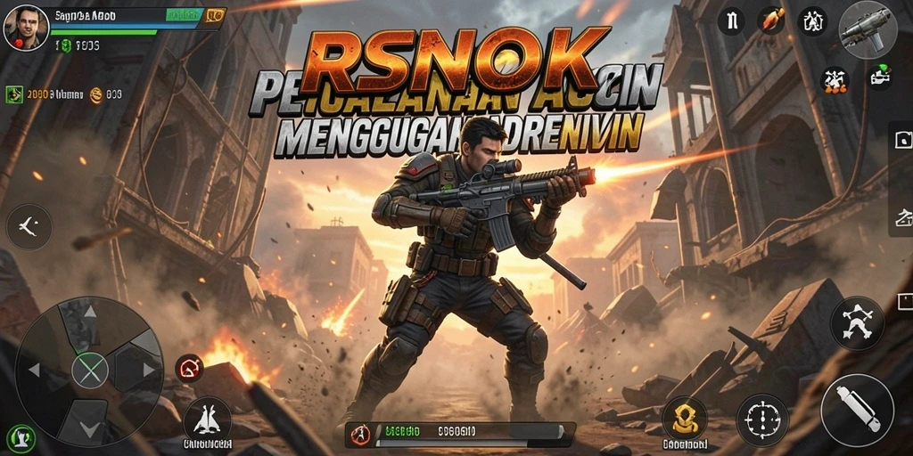 Tampilan seru RSNOK dengan gameplay aksi yang mendebarkan.